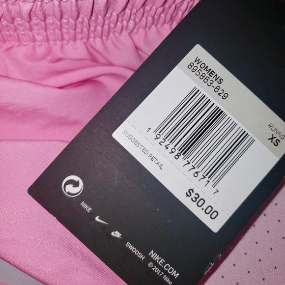 NIKE Pink Athletic Shorts - Picture 3 of 4